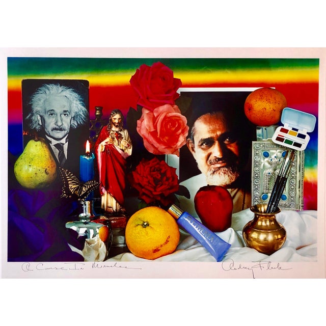Audrey Flack, Pop Art Vintage Color Photograph "Course in Miracles" Print Audrey Flack Photo, 1984 For Sale