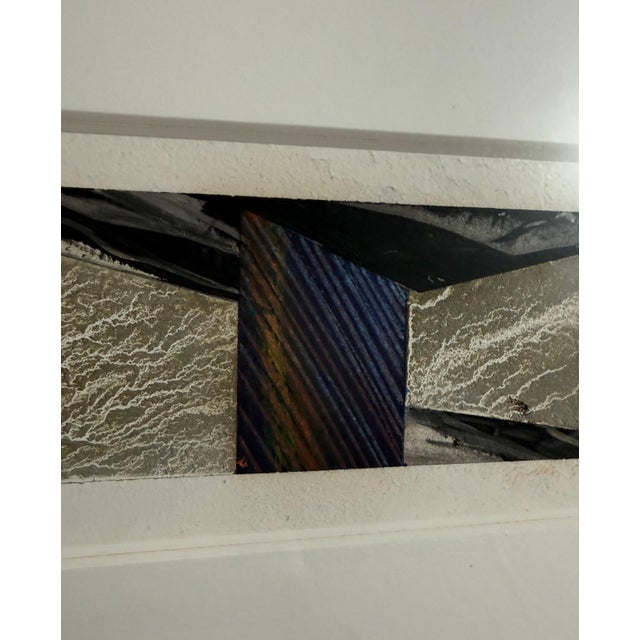 Postmodern Laddie John Dill, California Modernist Abstract Laddie John Dill Abstract Oil Painting Modernism For Sale - Image 3 of 9