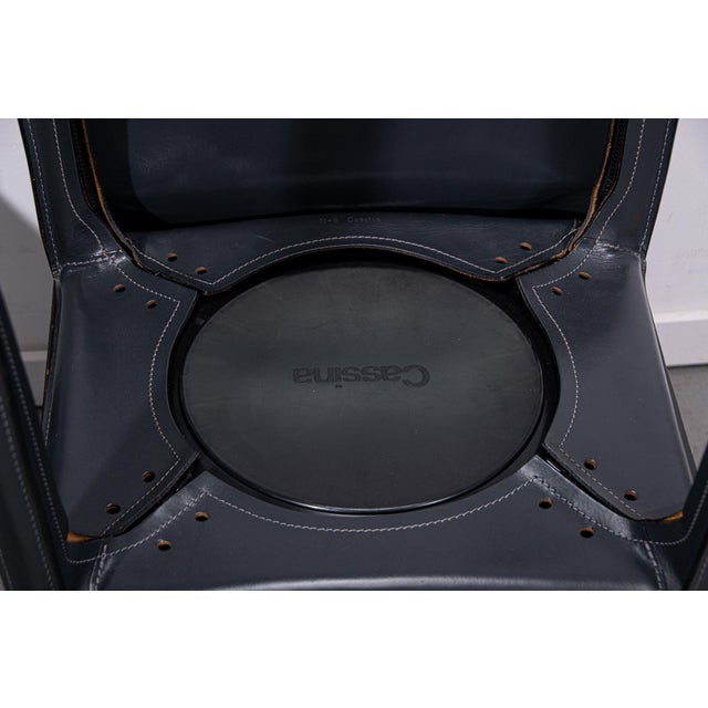 CAB 412 Side Chairs by Mario Bellini for Cassina, 1995, Set of 4 For Sale - Image 6 of 18