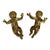 Gold Four Niccolini Italia Giltwood Cherub Sculptural Architechtural Elements C1950 For Sale - Image 8 of 11