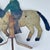 Antique Folk Art Sheet Metal Rider on Horse/Mule Toy/Sculpture, Hand Painted For Sale - Image 13 of 13