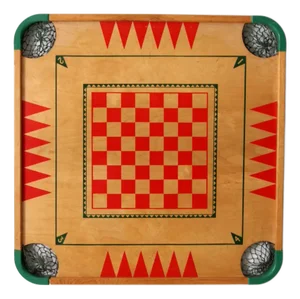 Mid-Century Merdel Carrom Game Board