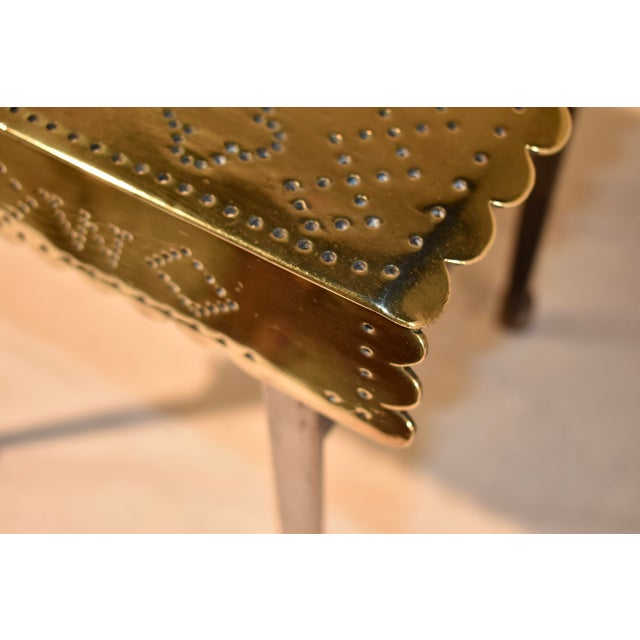 Metal Late 18th/Early 19th Century Kettle Stand For Sale - Image 7 of 11