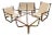 Bamboo & Rattan Safari Sofa, Chairs & Table, Set of 4 For Sale