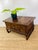 Chinoiserie Antique / Vintage Asian Wood Tea Chest / Scholars Desk Side Table For Sale - Image 3 of 11