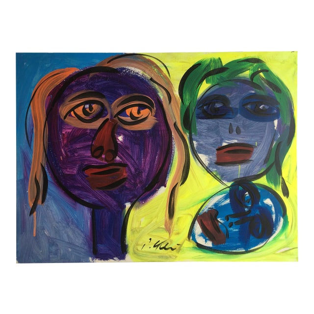 Abstract Painting by Peter Keil For Sale