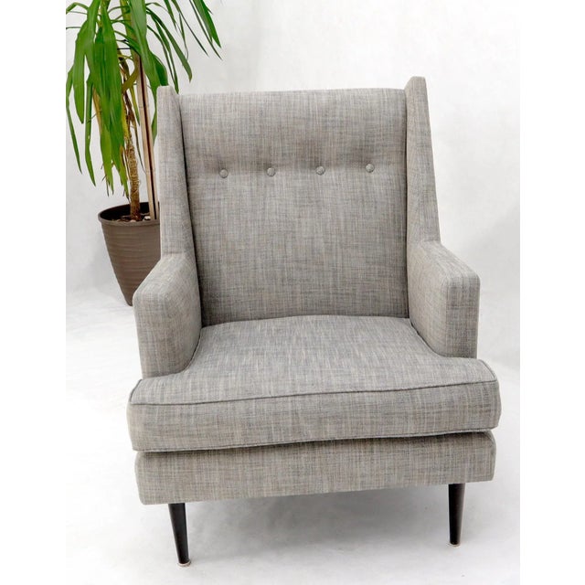 Dunbar Mid-Century Modern Lounge Chair Restored For Sale - Image 12 of 13