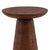 Farmhouse Otis Round Wood Farmhouse Modern Pedestal Side Table For Sale - Image 3 of 3