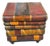 Mid 20th Century Maitland-Smith Stacked Leather Faux Books Side Table/Coffee Table With Drawers. For Sale