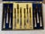 Brass Hors d'Oeuvre Cutlery Set, 1920 For Sale - Image 3 of 7