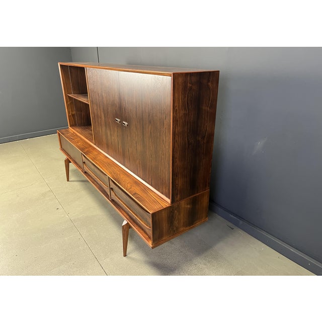 Paola Highboard attributed to Oswald Vermaercke for V-Form, Belgium, 1959 For Sale - Image 4 of 14