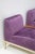 Set of Vintage Purple Velvet Sofas by Gianfranco Frattini For Sale - Image 6 of 11