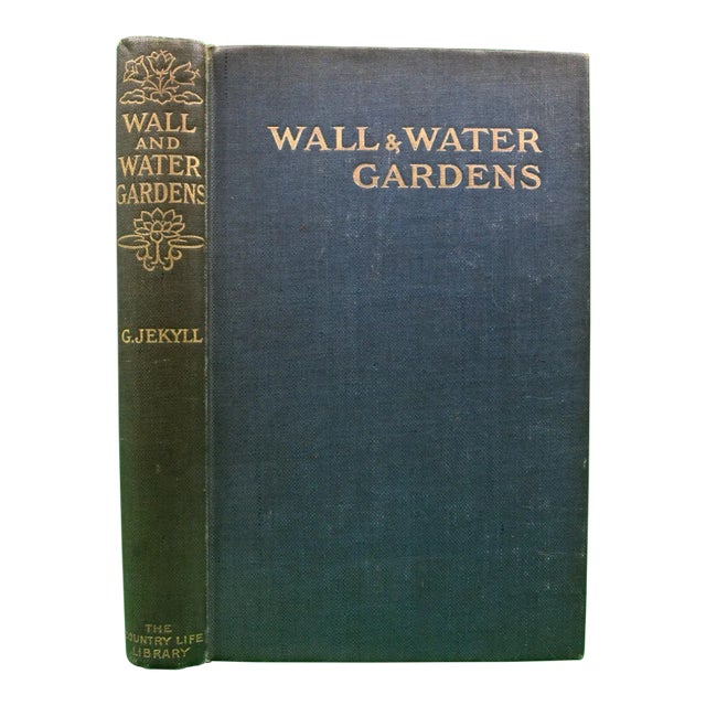 "Wall & Water Gardens" 1901 Jekyll, Gertrude For Sale
