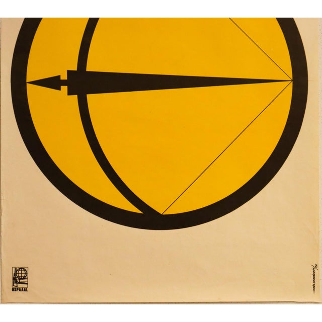 1972 Cuban Poster, Day of World Solidarity With Laos, by Ospaaal, Andrés Hernández For Sale - Image 4 of 4