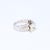 Gia Certified Princess Cut Diamond Engagement Ring in 18k White Gold - Size 5 For Sale - Image 9 of 9