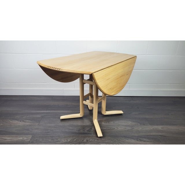 Campden Drop Leaf Dining Table attributed to Ercol, 1990s For Sale - Image 15 of 15