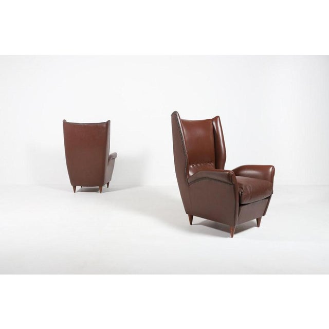 1950s Model 512 Armchairs by Gio Ponti, Set of 2 For Sale - Image 5 of 12
