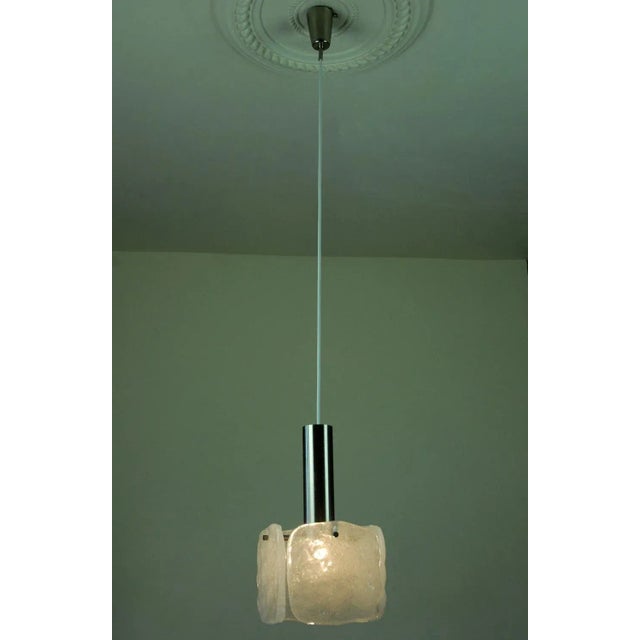 Traunstein Pendant Lamp by J. T. Kalmar for Kalmar Franken Kg, 1974 For Sale - Image 7 of 11