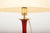 Model 3656 Table Lamp in Red Murano Glass and Parchment Shade from Paolo Venini, 1952 For Sale - Image 6 of 12
