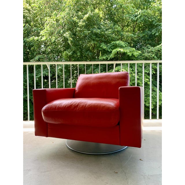 Mid-Century Leather Armchair from Rolf Benz, 2000s For Sale - Image 14 of 18