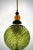 2000 - 2009 Midcentury Modern Italian Blown Green Glass Lantern, 2000 For Sale - Image 5 of 8