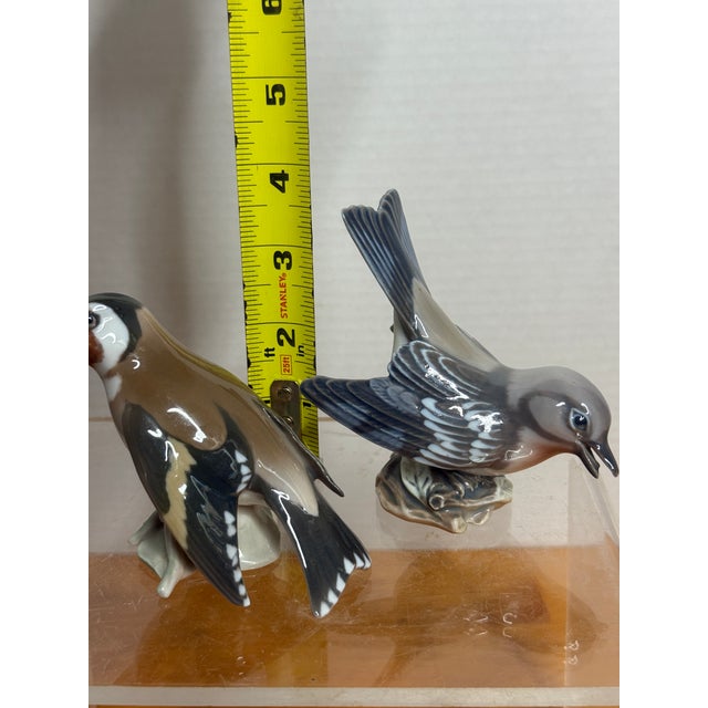 1950s Jens Peter Dahl-Jensen Danish Bird Sculptures Figurines Pair For Sale - Image 10 of 10