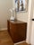 1950s Edward Wormley for Dunbar Tambour Door Credenza Cabinet With Dovetailed Drawers For Sale - Image 4 of 15