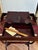 English Victorian Folding Campaign Desk with Fitted Interior For Sale - Image 6 of 18