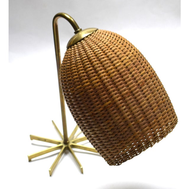 Franz Hagenauer Model 209 Table Lamp by Franz Hagenauer for Werkstätte Hagenauer Wien, 1953 For Sale - Image 4 of 12