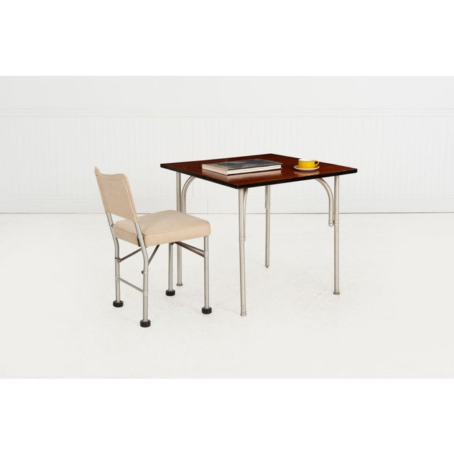 Metal Warren McArthur Occasional Table, 1942 For Sale - Image 7 of 11