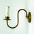 Wall lamp in the Art Nouveau style produced in Poland in the fifties of the twentieth century. It is preserved in good...