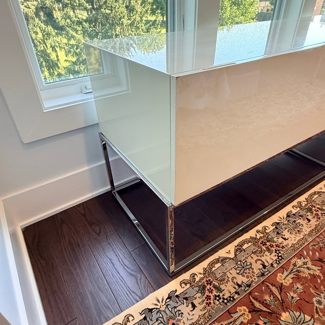 Contemporary Bolier & Co Lacquered Credenza For Sale - Image 3 of 15