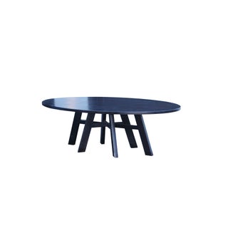 Stunning Christian Liaigre Oval Dining Room Table For Sale