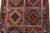 1990s Yalameh Rug 3'5'' X 4'9'' Multicolor Wool Vintage Tribal Hand-Knotted Carpet For Sale - Image 5 of 12