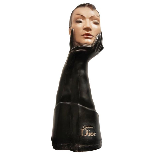 Vintage French Advertising Statue from Christian Dior, 1960s For Sale - Image 9 of 9