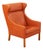 Model 2204 Wingback Armchair in Wood and Leather by Børge Mogensen for Frederica, 1963 For Sale - Image 16 of 16