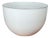 Mid-Century Modern Danish Large White Enamel Bowl, 1960s For Sale
