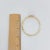 Contemporary White Diamond and 14k Yellow Gold Bangle For Sale - Image 3 of 6