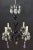 French Rock Crystal, Iron and Silver Gilt Chandelier For Sale - Image 3 of 6