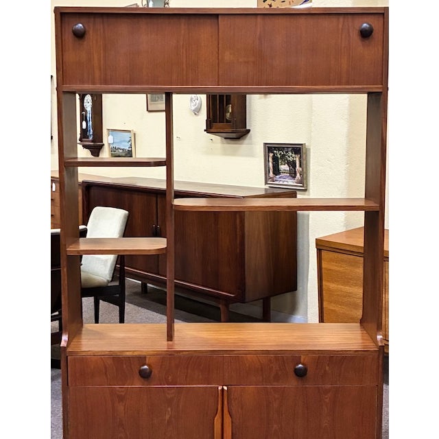 1960s Stonehill Teak Room Divider For Sale - Image 5 of 18
