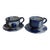 2 Otto Heino Studio Pottery Tea Cups & Saucers For Sale