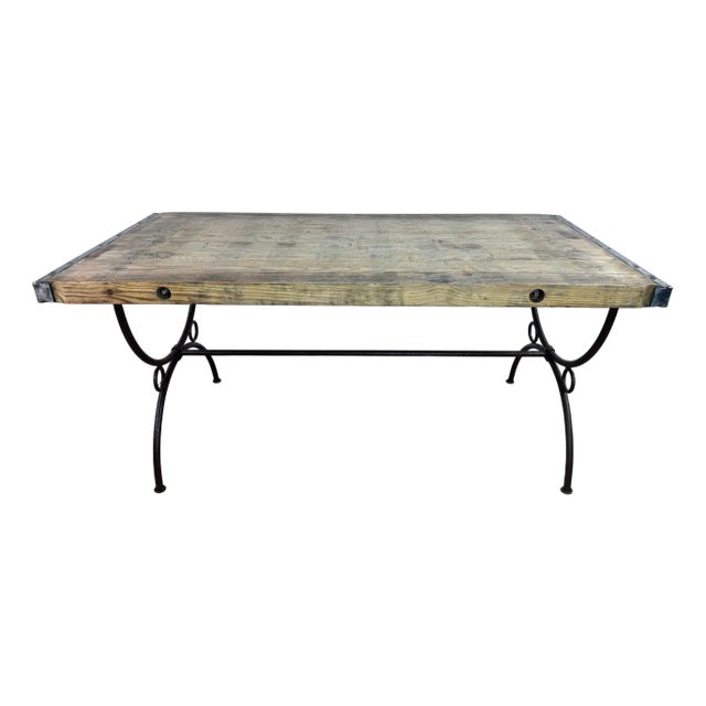 Brutalist Coffee Table, 1980s For Sale