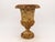 French Single Rusty Cast Iron Urn, French Early 20th Century For Sale - Image 3 of 10
