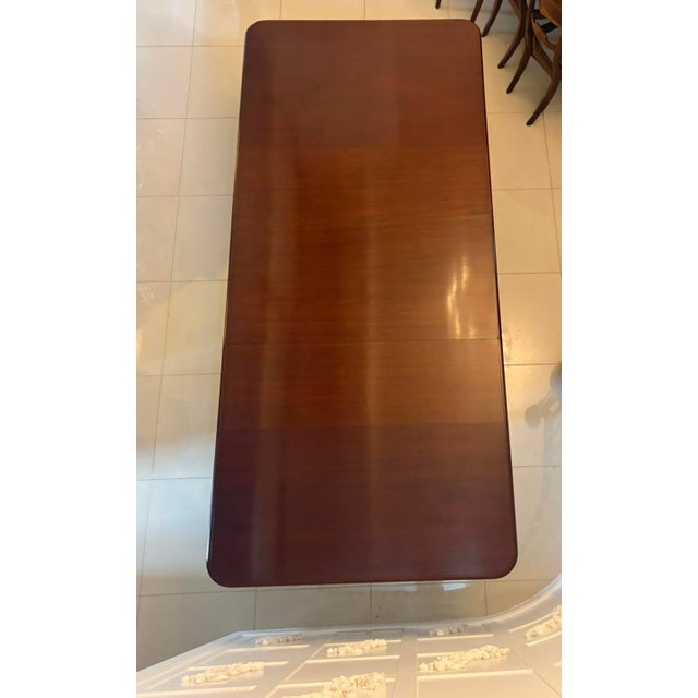Antique William IV Extendable Dining Table in Figured Mahogany, 1835 For Sale - Image 6 of 15
