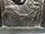 French Antique Bas Relief Wood Carving: Saint John Portrait Plaque For Sale - Image 3 of 9