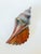 Vintage Large Carved Ironwood Conch Shell Sculpture Objects, a Pair For Sale - Image 4 of 16