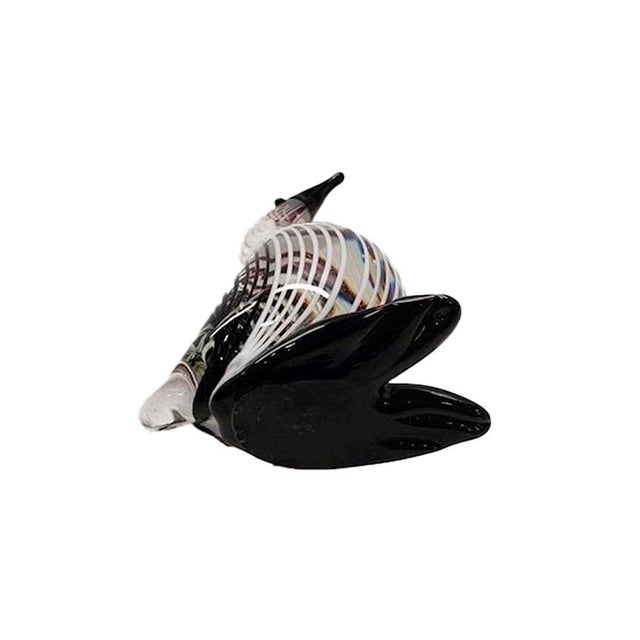 Mid 20th Century 1950s Italian Dino Martens "Bianco Nero" Murano Glass Penguin For Sale - Image 5 of 11