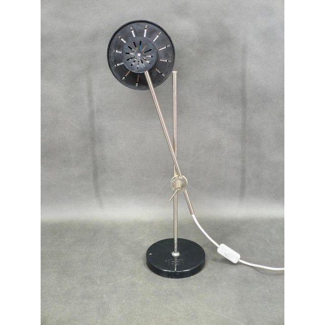 1012 Adjustable Bakelite Table Lamp by Electrosvit, 1960s For Sale - Image 10 of 13