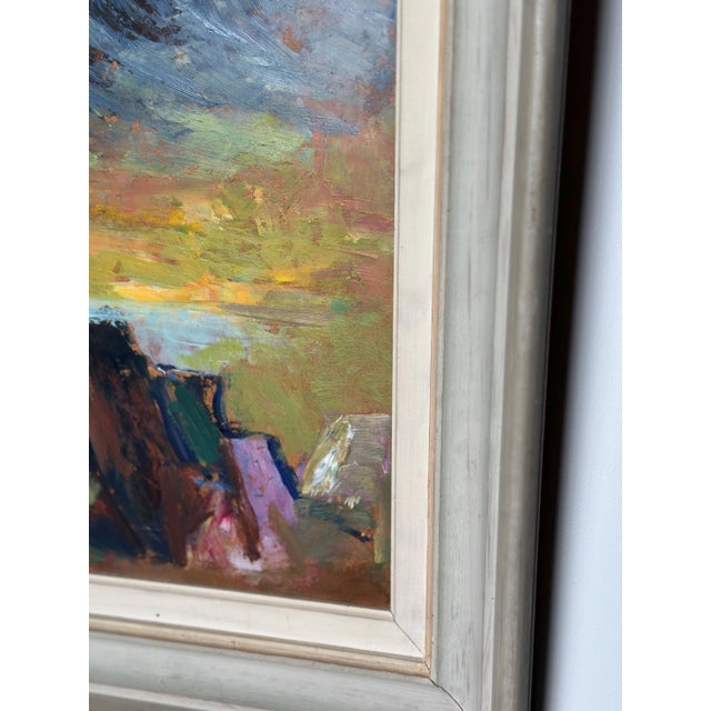 Erik Magnusson, Landscape, 1949, Oil on Panel, Framed For Sale - Image 17 of 18