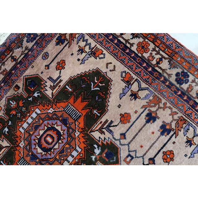 1960s, Handmade Vintage Caucasian Kazak Rug 4' X 6.9' For Sale - Image 11 of 11
